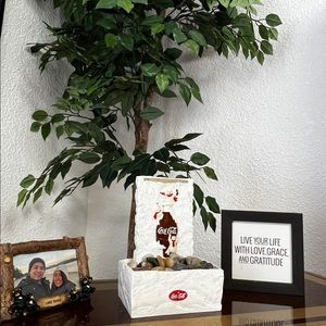 Vintage Coca Cola water fountain